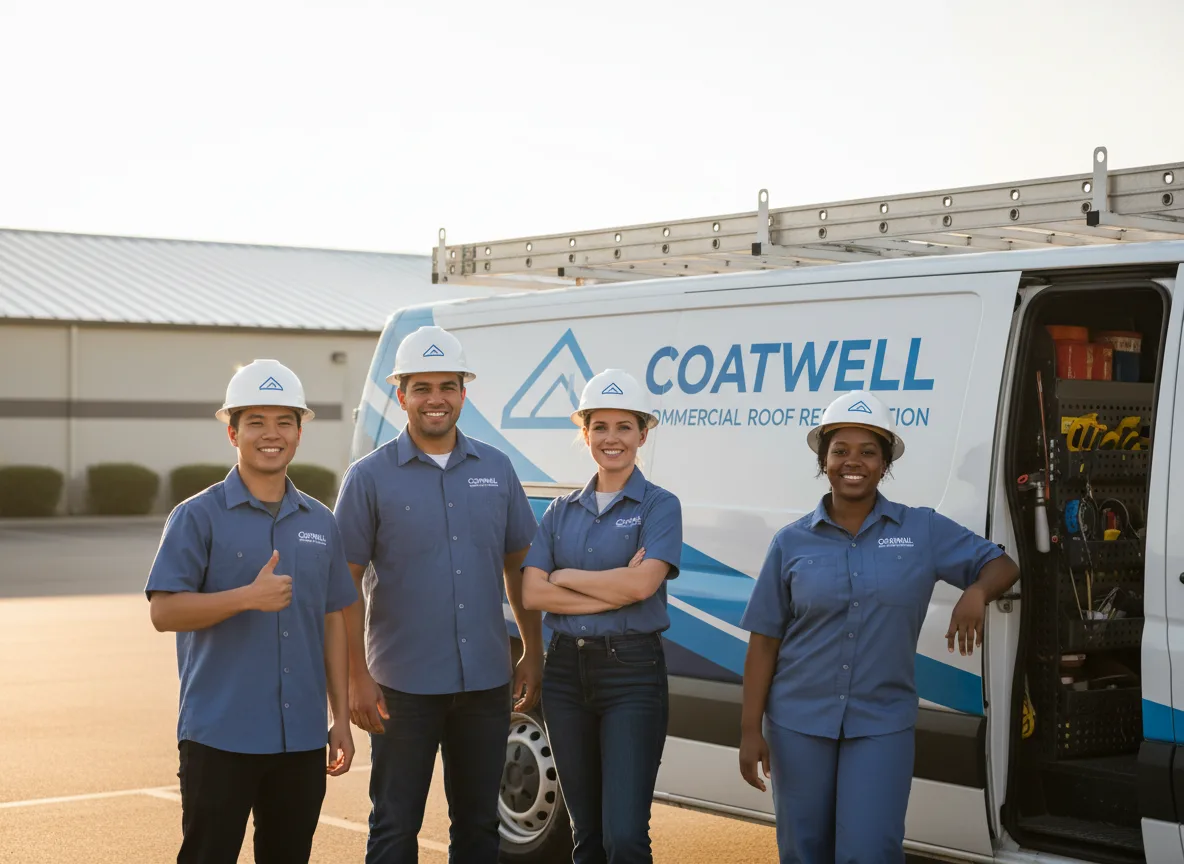 Commercial roof coating company in Schaller, IA